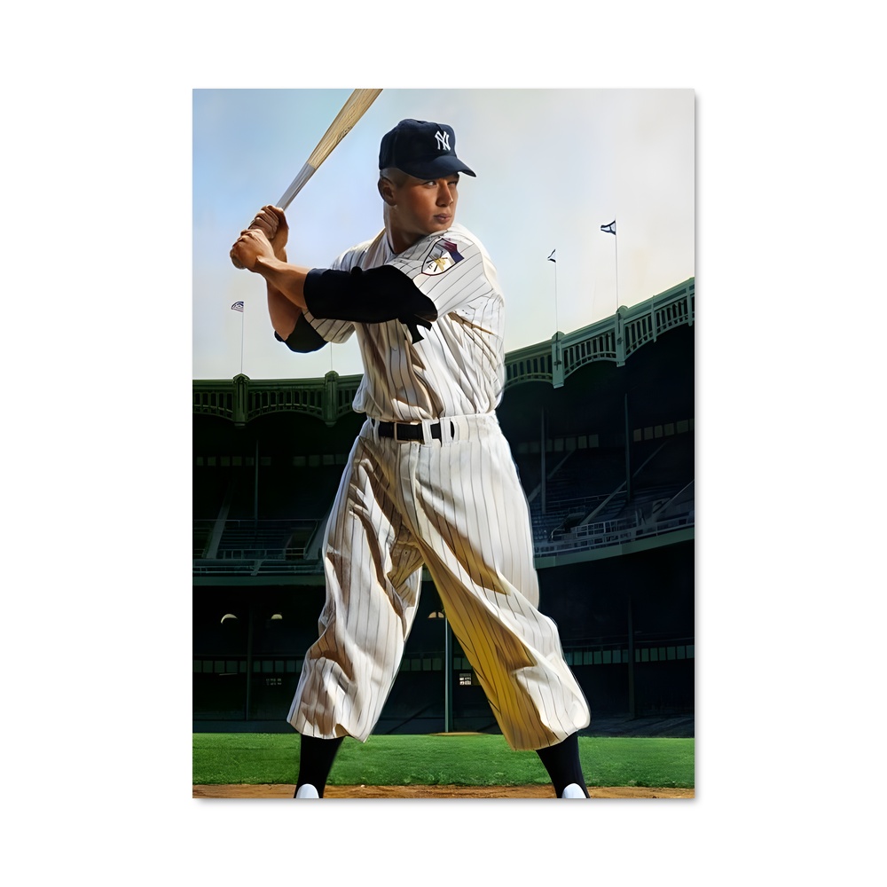 Poster Mickey mantle bâton